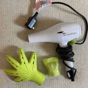Devacurl blow dryer and diffuser